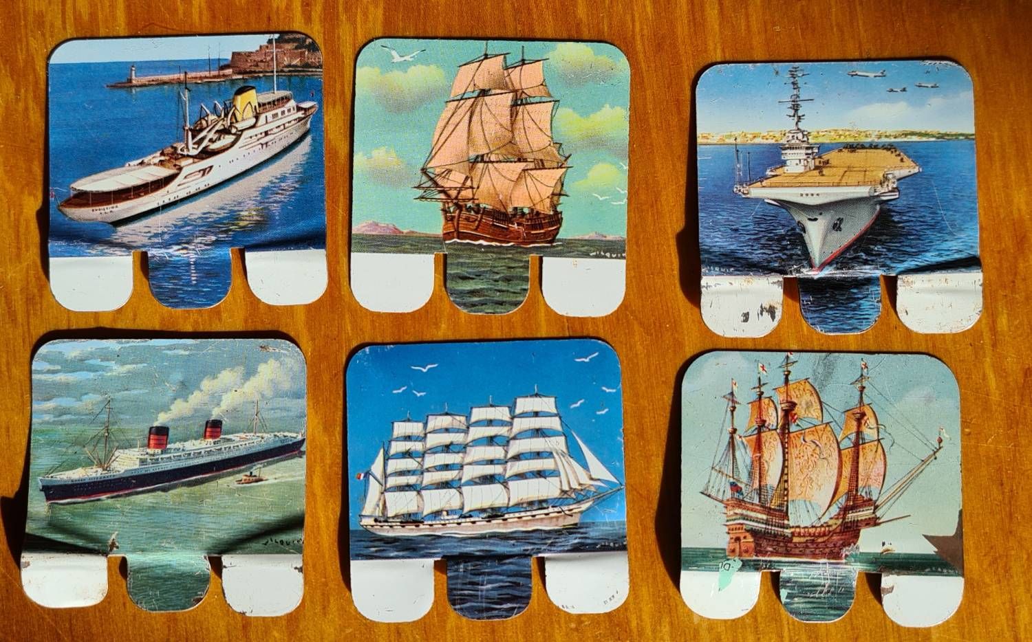 Lot De 6 Plaques Métal Huilor-Dulcine Samo - Cremolive