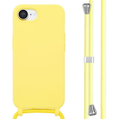 Imoshion Coque En Silicone Avec Cordon Iphone Se 4 Jaune