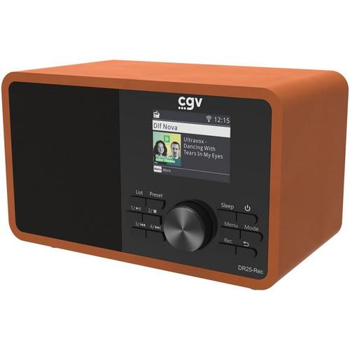 Radio internet CGV Radio DR25-REC Orange