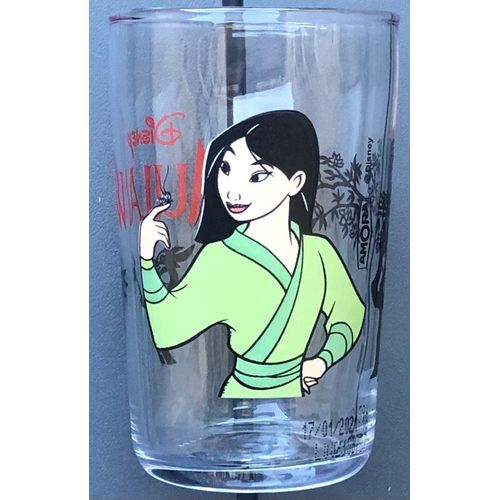 Verre A Moutarde Mulan Amora, Walt Disney, Dessin Animé, Figurine