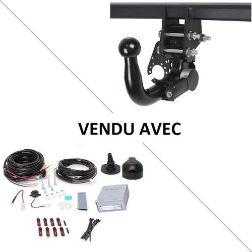 Attelage Opel Grandland X (06/17-) Rdsov + Faisceau Universel 7 Broches + Boitier Électronique - Gdw