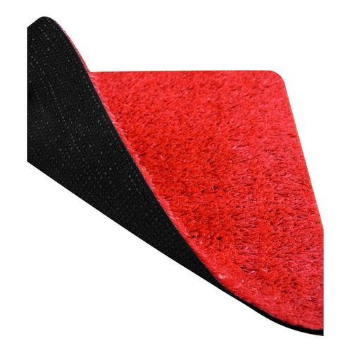 Gazon Artificiel Moquette Rouge 7mm | Rouleau De 2x10m | Tapis Synthétique Résistant | Idéal Pour Événements, Terrasses Et Foire