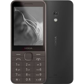 Nokia 235 4G (2024) - 4G téléphone de service - double SIM - RAM 64 Mo / Mémoire interne 128 Mo - microSD slot - rear camera 2 Mp noir