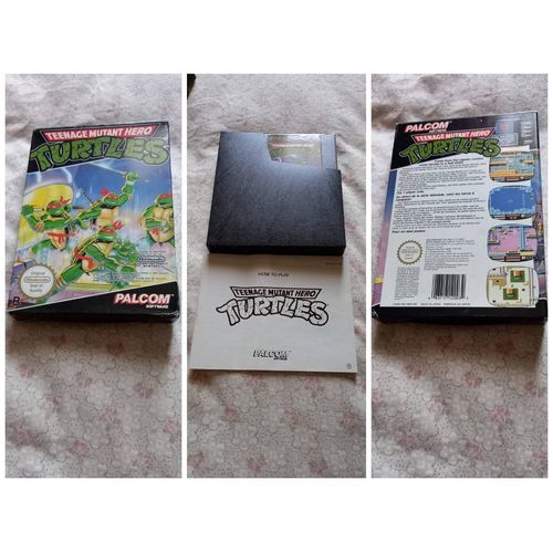 Cartouche De Jeu - Nintendo Nes -Teenage Mutant Hero Turtles - Complet