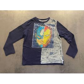 T-Shirt Longues Manches Desigual Marvel Taille 6 Ans