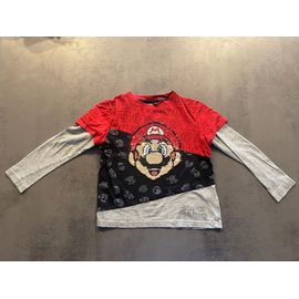 T-Shirt Longues Manches Desigual Mario Taille 5/6 Ans