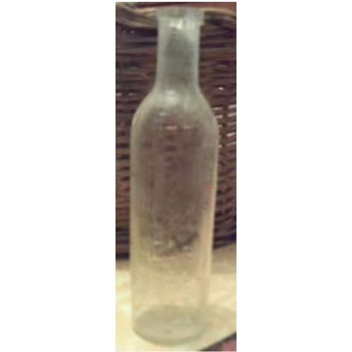 Ancien - Flacon Pharmaceutique - Vide - " Liquide Meteorifuge - Thouars "