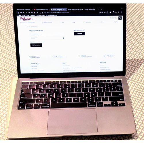 Apple MacBook Air 13.3" M1 - Ram 8 Go - DD 128 Go - Qwerty