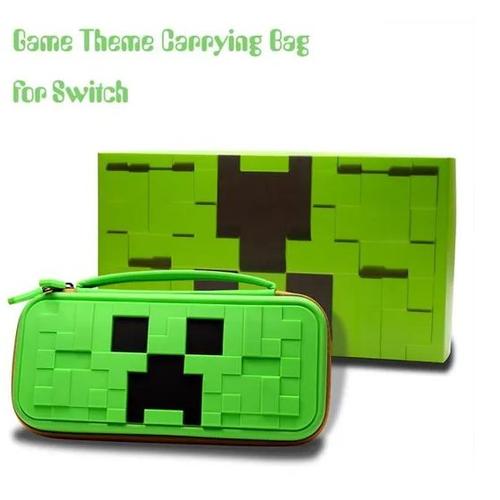 Sacoche / Etui De Transport Nintendo Switch Minecraft Creeper