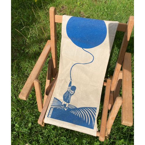 Chaise Pliante Enfant Vintage Brocante