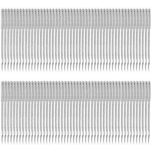 100 Pcs Haute Dureté En Acier Ménage À Coudre Aiguille Machine À Coudre Accessoires Fourniturestype 16