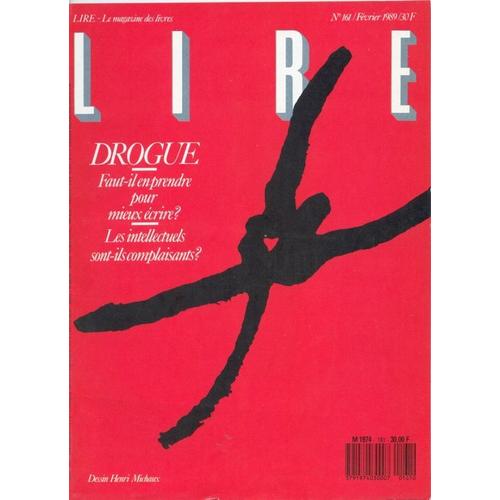 Revue Lire (De Bernard Pivot)  N° 161 : Drogue