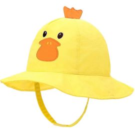 Coton Animal Baby Bucket Toddler Chapeaux De Soleil Upf 50+ Chapeaux D¿Été Protection Solaire Pour Les Enfants Bébés Tout-Petits Nourrissons Filles / Garçons