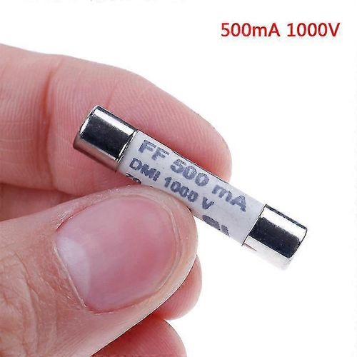 1pc ff 0.5a 500ma 1000v Dmi fusible pour multimètre F15b F17b F18b 6.3x32mm Shytmv