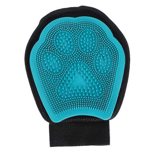 1pcs Pet Dog Cat Respirant Massage Gant Toilettage Peigne Cheveux Nettoyage Bain Brushgreen