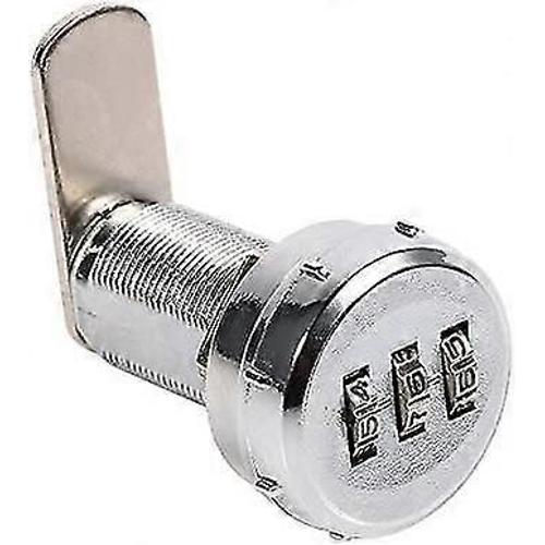 Mot de passe Lock, Mechanical Cabinet Lock Drawer Lock Password Code numérique à 3 chiffres pour armoire Armoire Boîte aux lettres Tiroir (17   23mm)