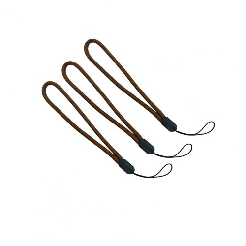 Corde de dragonne anti-perte pour téléphone,lanière universelle pour clé USB,porte-clés prédire,ULde support d'appareil photo,3 pièces - Type Brown
