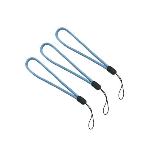 Corde de dragonne anti-perte pour téléphone,lanière universelle pour clé USB,porte-clés prédire,ULde support d'appareil photo,3 pièces - Type Light Blue