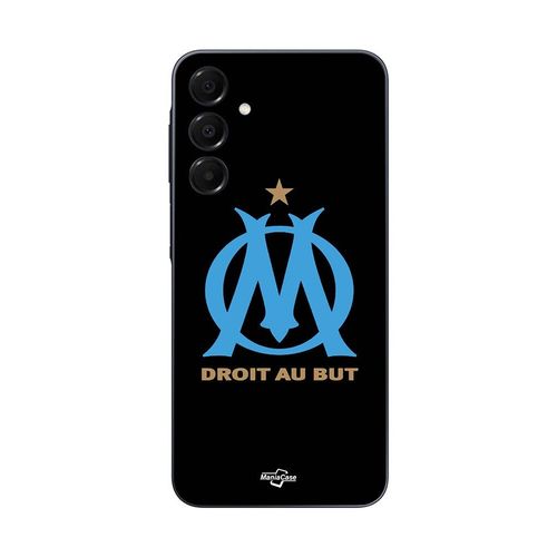 Coque Samsung Galaxy A16 Logo Om Olympique De Marseille Noire Fond