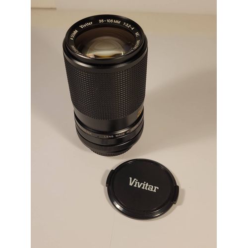 Vivitar 35-105mm 1:3;2-4 MC Macro Focusing Zoom - Monture Canon FD - 35mm 105 mm f/ 3,2 4