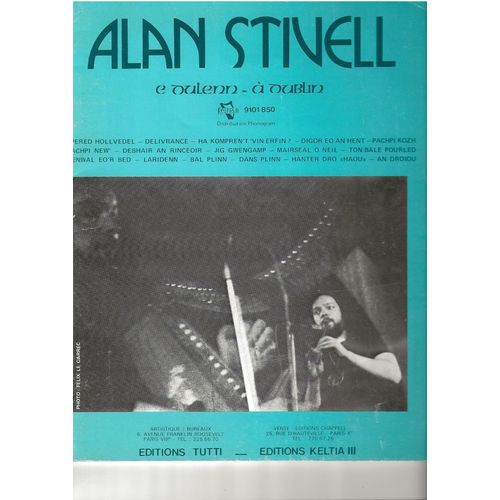 Alan Stivell : Partitions "E Dulenn À Dublin"