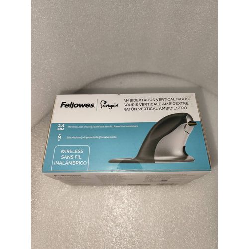 Fellowes Souris sans fil verticale ambidextre Medium