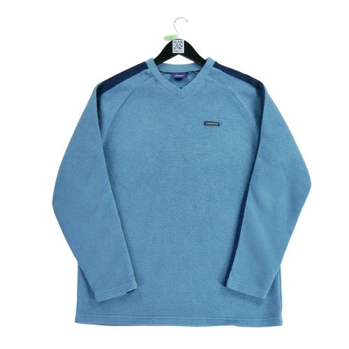 Reconditionné - Pull Polaire Homme Vintage Y2k - Taille M - Homme - Bleu