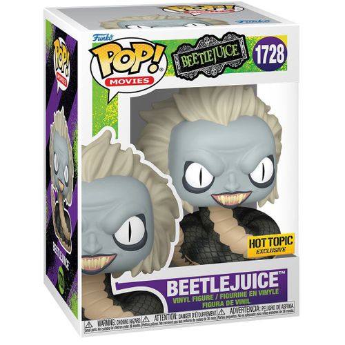 Figurine Funko Pop - Beetlejuice N°1728 - Beetlejuice Serpent (84491)