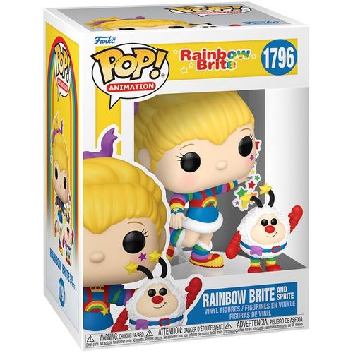 Figurine Funko Pop - Blondine Au Pays De L'arc-En-Ciel N°1796 - Blondine Et Luron (83491)
