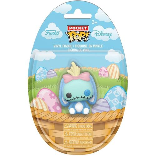 Lilo & Stitch - Figurine Pocket Pop! Egg Scrump Pâques 4 Cm