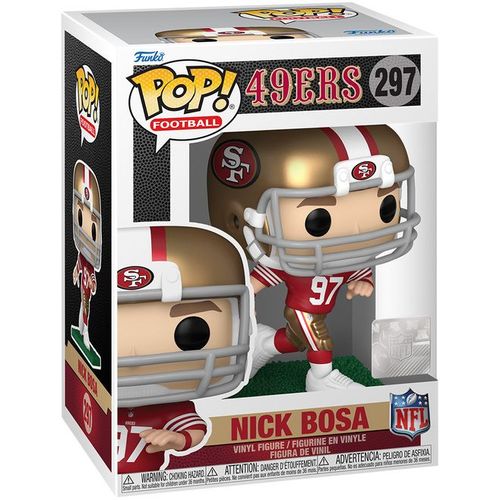 Nfl Legends - Figurine Pop! 49ers Nick Bosa 9 Cm