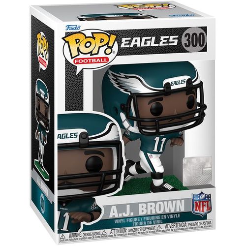 Nfl : Legends - Figurine Pop! Eagles- Aj Brown 9 Cm