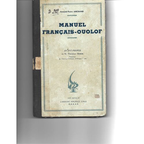 Manuel Français-Ouolof