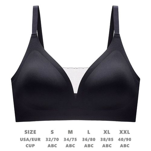 Sous-Vêtements En Latex Sans Couture Pour Femmes,Haut Tubulaire En Dentelle Sans Anneau En Acier,De Sport,De Couleur Pure,Soutien-Gorge D'allaitement Anti-Affaissement,Nouvelle