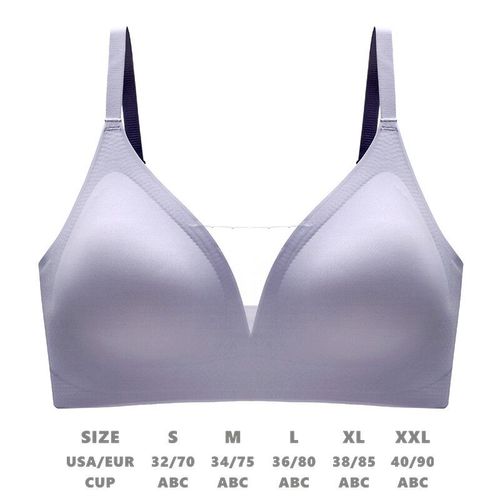 Sous-Vêtements En Latex Sans Couture Pour Femmes,Haut Tubulaire En Dentelle Sans Anneau En Acier,De Sport,De Couleur Pure,Soutien-Gorge D'allaitement Anti-Affaissement,Nouvelle
