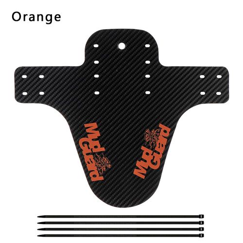 Garde-Boue Avant Et Arrière Coloré Pour Vélo,Aile Pour Bicyclette De Route Et Vtt,Accessoire De Cyclisme,1 Pièce - Type Wzh-Orange