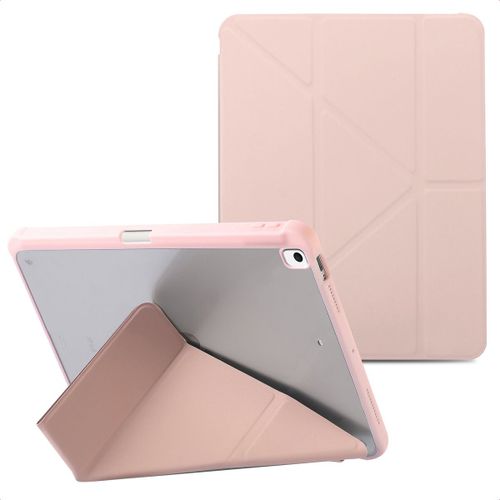 Imoshion Coque Tablette Origami Ipad 9 (2021) 10.2 Pouces / Ipad 8 (2020) 10.2 Pouces / Ipad 7 (2019) 10.2 Pouces Rose