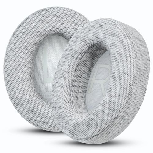 Remplacement Mousse Coussinets - AQSACOKIYA - Bose 700 NC700 - Tissu de coton Gris