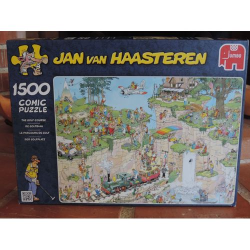 Puzzle Jan Van Haasteren 1500 Pièces : "Le Parcours De Golf"