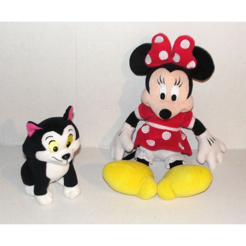 Peluche Minnie Et Son Chat Figaro Disney Imc Toys