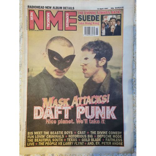 Daft Punk Nme 1997