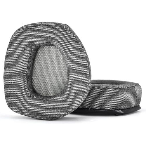 Coussinets de rechange pour écouteurs - AQSACOKIYA - Sennheiser HDR RS165 RS175 RS185 RS195 - lin gris