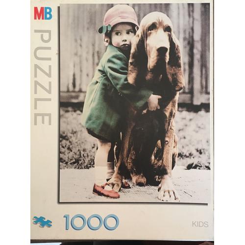 Puzzle 1000 Pieces Mb Kids. Bon Etat. 