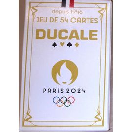 Jeu De 54 Cartes À Jouer Ducale Logo Paris 2024