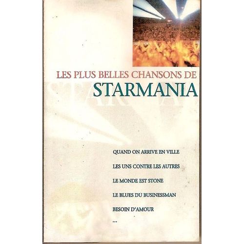 Starmania K7 "Les Plus Belles Chansons"