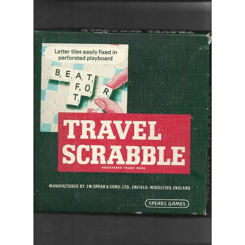 Travel Scrabble - Anglais - Spears Games
