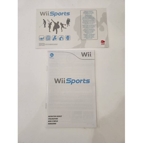 Notice Et Carte Club Nintendo Pour Jeu "Wii Sports" Sur Nintendo Wii