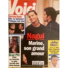 Voici N 390 - 01/05/95 - Patricia Kaas & Philippe - Brad Pitt - Nagui & Marine - Albert Delègue - Elle Macpherson - Philip D'edimbourg - A Schwarzenegger - J-M Morandini & Isabelle - Kim Basinger