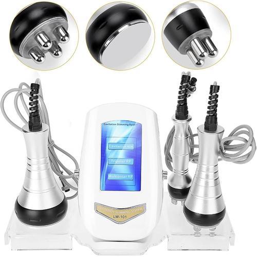 Machine De Minceur Corps 4-En-1, Cavitation 40k, Rf, Prise Uk, Couleur Blanche<Ul> <Li>Système De Cavitation À 40k Pour Un Modelage Corporel Efficace</Li> <Li>Technologie Rf Pour Raffermir La Peau Et Réduire La Cellulite</Li> <Li>Utilisation