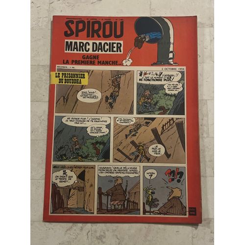 Spirou Hebdo N°1.068 - 21e Année - Marc Dacier Gagne La Première Manche - 